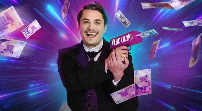 Vlad Cazino — 100% tot € 300 + 225 CASH free spins bij een eerste storting van minimaal € 5